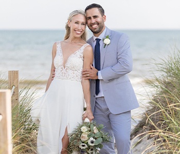 Colchester Vermont dentists on wedding day